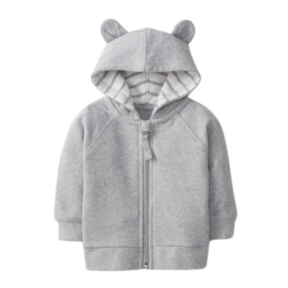 HANNA ANDERSSON BRIGHT BABY BASICS
BEAR HOODIE
